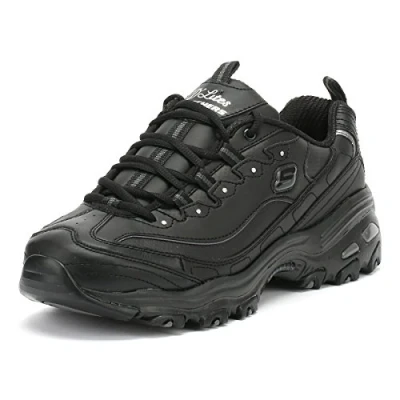 Image de Skechers D&#039;Lites Fresh Start, Baskets Femme, Noir, 37 EU