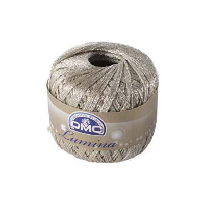 Afbeelding van DMC Lumina metallic garen voor haken en breien glanzend helder 150 m 20 g