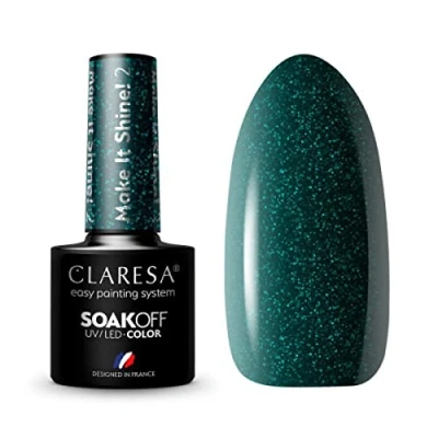 Afbeelding van 2 x uv nagellak Make It Shine 5 ml Claresa