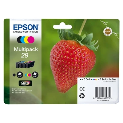 Image de Epson 29 Noir Cyan Magenta Jaune (c13t29864022)