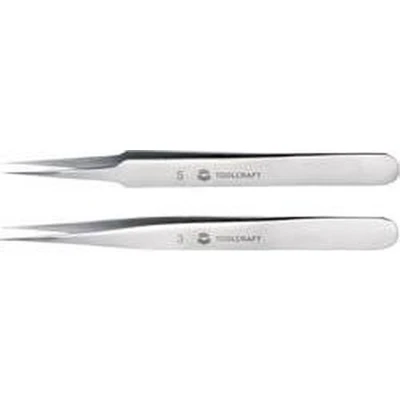 Afbeelding van TOOLCRAFT TO 5861034 Pincetset 2 delig Spits, superfijn 120 mm