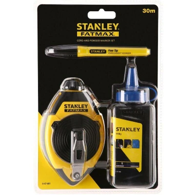 Image de STANLEY 0 47 681 FatMax chalk line mill kit 30m