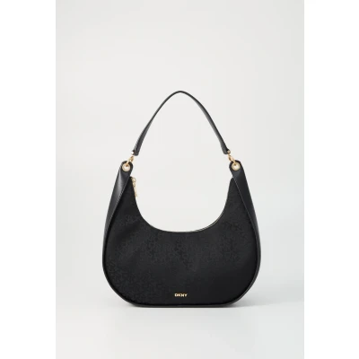 Afbeelding van DKNY Schoudertas Abby Hobo JET BLK / Zwart