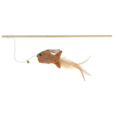 Afbeelding van Kattenspeelhengel korki 40 cm in kurklook kerbl