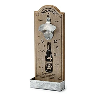 Image de Pajoma Ouvre Bouteilles Mural pour Hommes idéal Le Jardin, la terrasse, Caravane... 30 x 12 cm