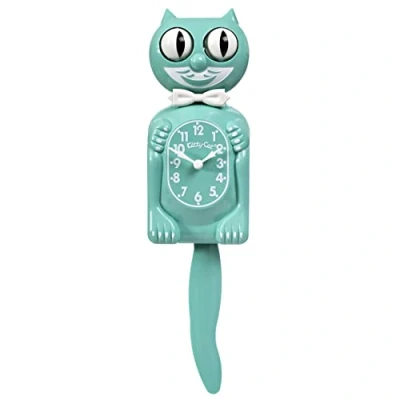 Afbeelding van Ocean Waves Wandklok Kitten