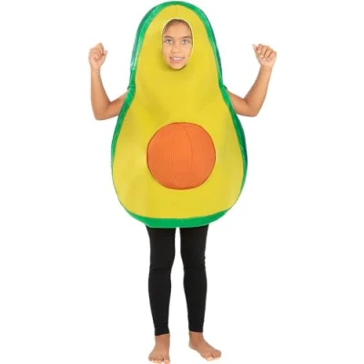 Afbeelding van FUNIDELIA Avocado Kostuum voor meisjes en jongens Maat: 122 152 cm