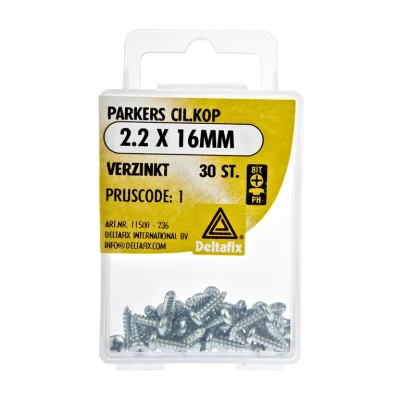 Afbeelding van Delta parkers ck 2.2x16mm verz 30st Deltafix