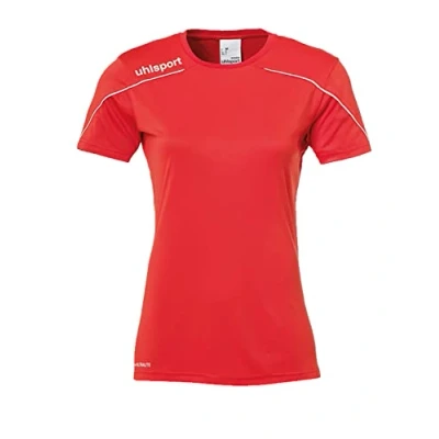 Afbeelding van Uhlsport Stream 22 Shirt Korte Mouw Dames Rood / Wit Maat: XL