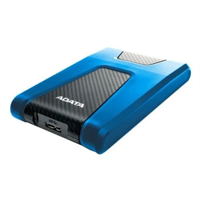 Image de ADATA DashDrive Durable HD650 Disque dur 2 To externe (portable) 2.5&quot; USB 3.1 AES 256 bits bleu