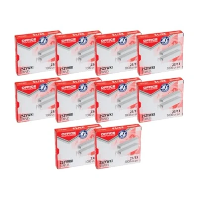 Afbeelding van OFFICE PRODUCTS 18072349 19 nietjes, 23/13, zilverkleurig, 10.000 stuks