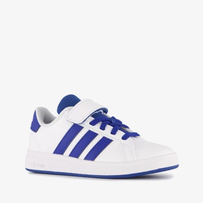 Afbeelding van adidas Uniseks kinderen Grand Court 2.0 schoenen Children, Ftwr Wit/Team Royal Blue/Core Black, 31 EU