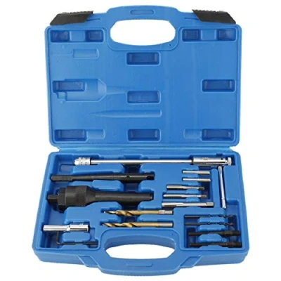 Afbeelding van FreeTec 16 stuks schroefdraadreparatieset M8 M10 gloeikaarsen compatibel met Mercedes, CDI, voor Audi VW en Opel