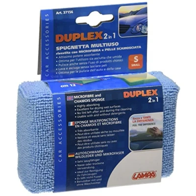 Afbeelding van Duo spons microvezel leer S
