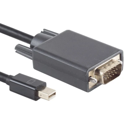 Afbeelding van Mini DisplayPort 1.2 naar VGA kabel / zwart 3 meter