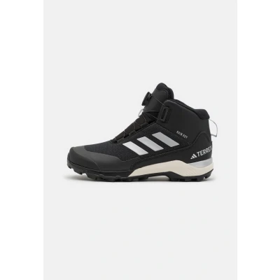 Afbeelding van adidas Performance Terrex Winter MID BOA Unisex Outdoorschoenen voor kinderen, Maat: 31.5, Core black/silver metallic Kunststof/ textiel