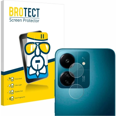 Afbeelding van BROTECT Screenprotector voor Xiaomi Redmi 13C (ALLEEN Camera Lens) Folie Beschermfolie Beschermglas transparant