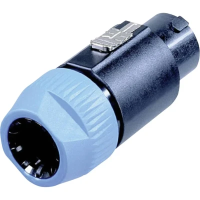 Afbeelding van Speakon connector Neutrik NL8FC (8 pin, Mannelijk, Trekontlasting)