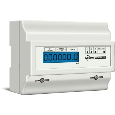 Afbeelding van Driefasige Kwh Meter voor Din Rail Montage 7 Modules