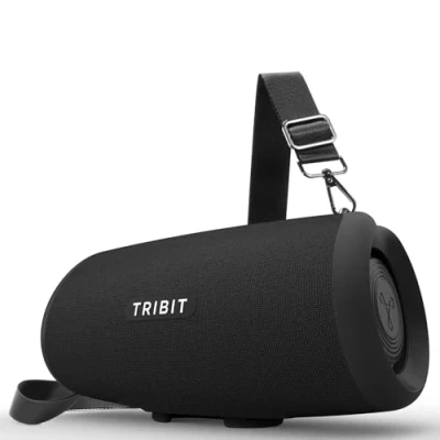 Afbeelding van Tribit StormBox Lava Draagbare Bluetooth luidspreker, 80 W, 24 uur batterijduur, waterdicht IP67, 5.4, gepersonaliseerde EQ, XBass, TWS koppeling voor camping, strand, feest, outdoor