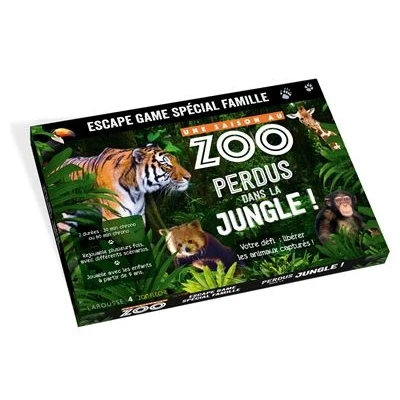 Image de Escape game famille UNE SAISON AU ZOO Perdus dans la jungle !
