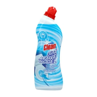 Afbeelding van At Home Toilet Cleaner 3 in 1 Lemon 750 ml.