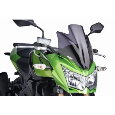 Afbeelding van Puig 4523F voorruit voor Kawasaki Z750/R 2007 2012 donker/rookgrijs M