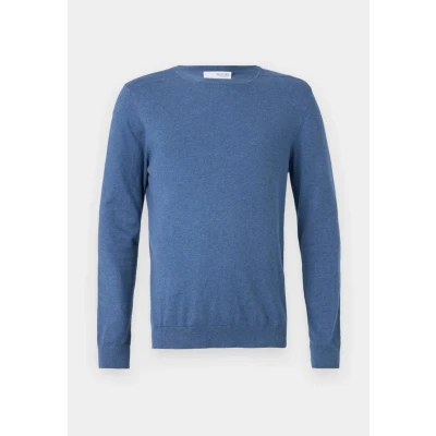 Afbeelding van Selected Homme Slhberg CREW NECK Trui oceana, Heren, Maat: Small, Oceana