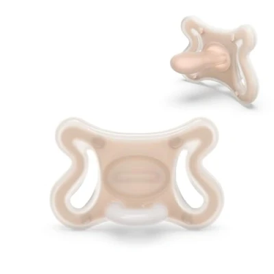 Afbeelding van Suavinex, Zero fopspeen met symmetrische speen, SX Pro, 0 6 maanden, voor pasgeborenen, geschikt baby&#039;s die borstvoeding krijgen, hypoallergeen, huidvriendelijke siliconen, licht