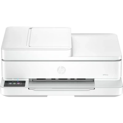 Image de HP ENVY 6530e All in One Imprimante multifonctions couleur jet d&#039;encre 216 x 297 mm (original) A4/Letter (support) jusqu&#039;à 8 ppm (copie) 10 (impression) 100 feuilles Wi Fi(ac), USB 2.0 blanc