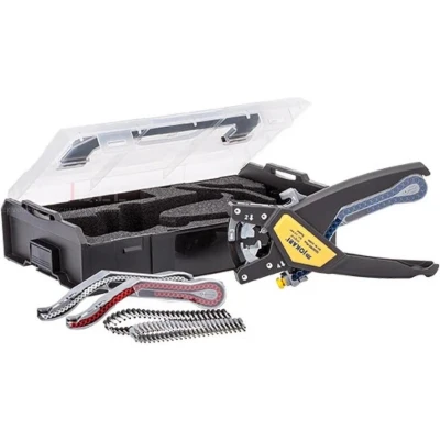 Afbeelding van Jokari QUADRO Plus 62000 Automatische striptang 0.5 tot 2.5 mm² Incl. kunststof koffer, assortiment adereindhulzen