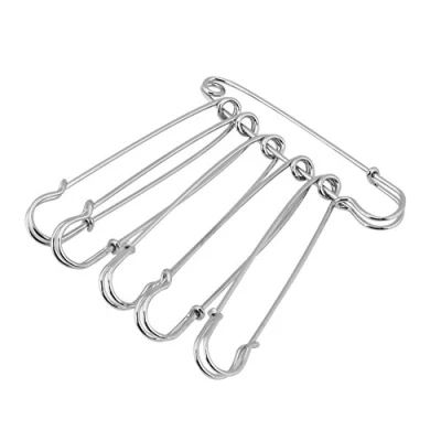 Afbeelding van 50 stuks robuuste veiligheidsspelden van 7 cm extra sterk staal voor het maken kleding, quilten, dekens, knutselen, kledingaccessoires