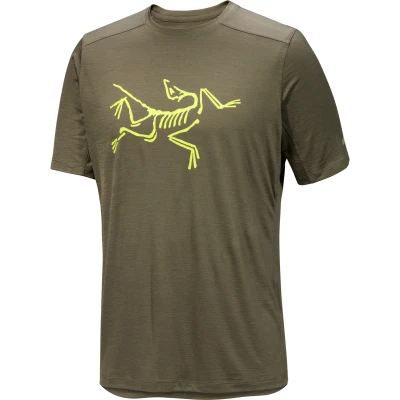 Afbeelding van Arc&#039;teryx Ionia Logo Shirt Heren Tatsu Ray S Groen Outdoor