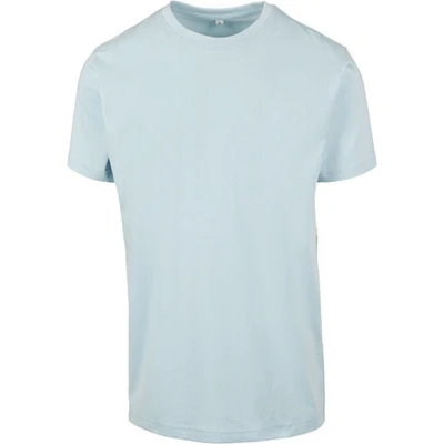 Afbeelding van Herenshirt &#039;Round Neck&#039; met korte mouwen Ocean Blue S