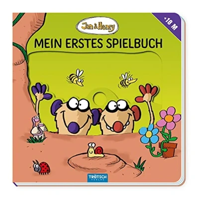 Afbeelding van Trötsch Jan und Henry Mein erstes Spielbuch Pappenbuch mit Schiebern