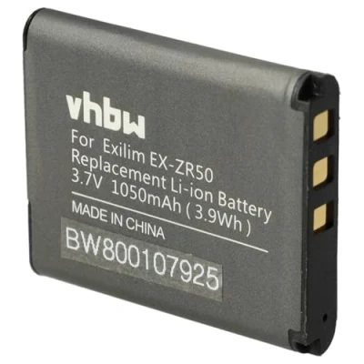 Afbeelding van vhbw Batterij compatibel met Sony WH 1000XM2 hoofdtelefoonversterker DAC (1050 mAh, 3,7 V, Li ION)