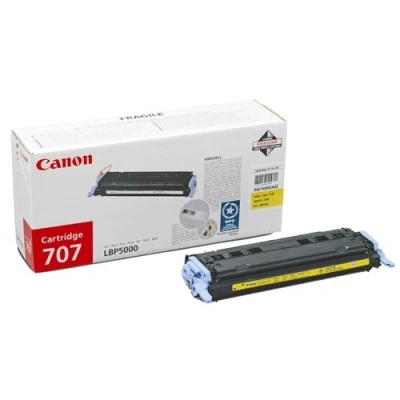 Image de Canon 707 jaune originale cartouche de toner