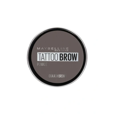Afbeelding van Maybelline New York Tattoo BROW Pomade Wenkbrauwpoeder, Dames, Maat: 3.5 ml, 004 ash brown