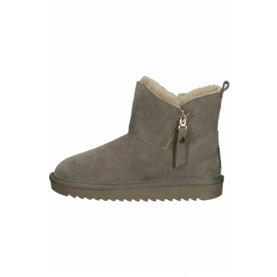 Afbeelding van ara Snowboots, Dames, Maat: 41, Taupe Veloursleer