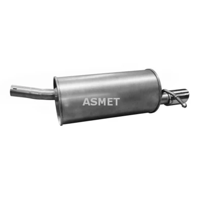 Afbeelding van ASMET 10.128 Einddemper DACIA: Duster Off Road