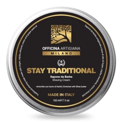Afbeelding van OFFICINA ARTIGIANA MILANO Stay Traditional Shaving Soap