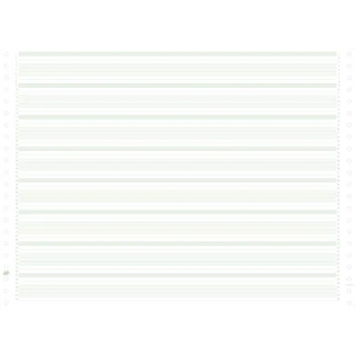 Afbeelding van Exacompta 66311E LIST.380X11&quot; 1 PLI Z