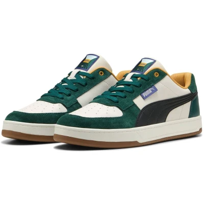 Afbeelding van Puma Caven 2.0 Greenside Unisex Sneakers laag, Maat: 37.5, Dark myrtle/peaceful blue/alpine snow Leer/ synthetisch