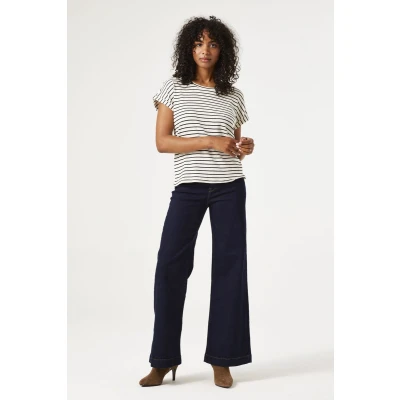 Afbeelding van GARCIA Celia Wide Dames Fit Jeans Blauw Maat W25 X L32