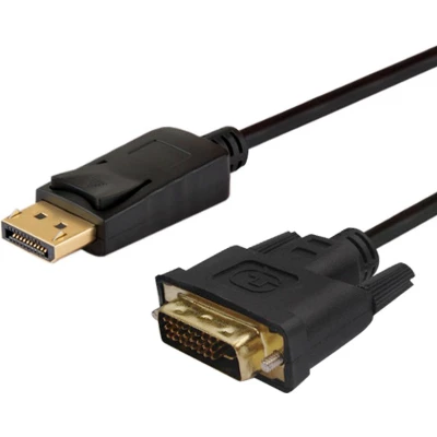Afbeelding van Adapter DisplayPort naar DVI Savio CL 122 Zwart 3 m