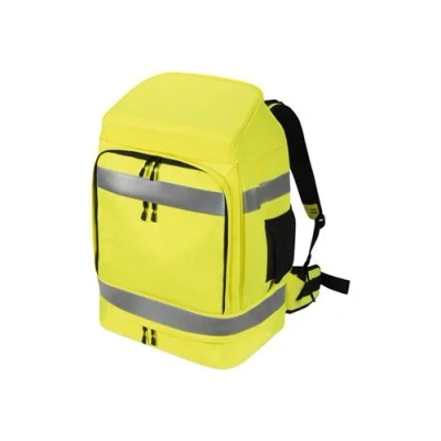 Image de DICOTA Hi Vis Sac à dos 65 litres 600D RPET, polyuréthanne thermoplastique (TPU) jaune