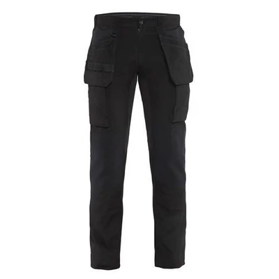 Image de Pantalon services stretch avec poches flottantes noir