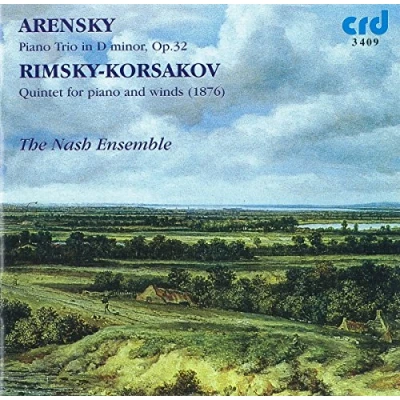 Afbeelding van Arensky: Piano Trio in D; Rimsky Korsakov: Quintet