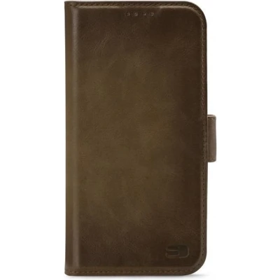Afbeelding van Senza Desire Leather Wallet Apple iPhone Xs Max Burned Olive