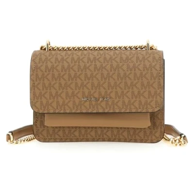 Afbeelding van Michael Kors Clairesm Schoudertas, Dames, Maat: One Size, Husk